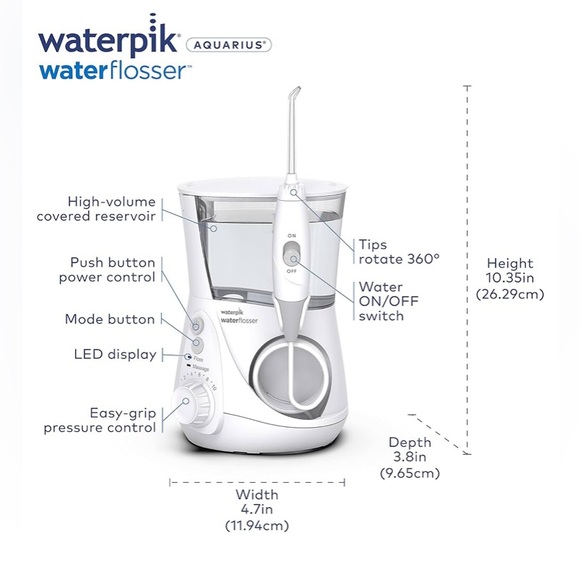Waterpik Aquarius water flosser - Picture 5 of 5